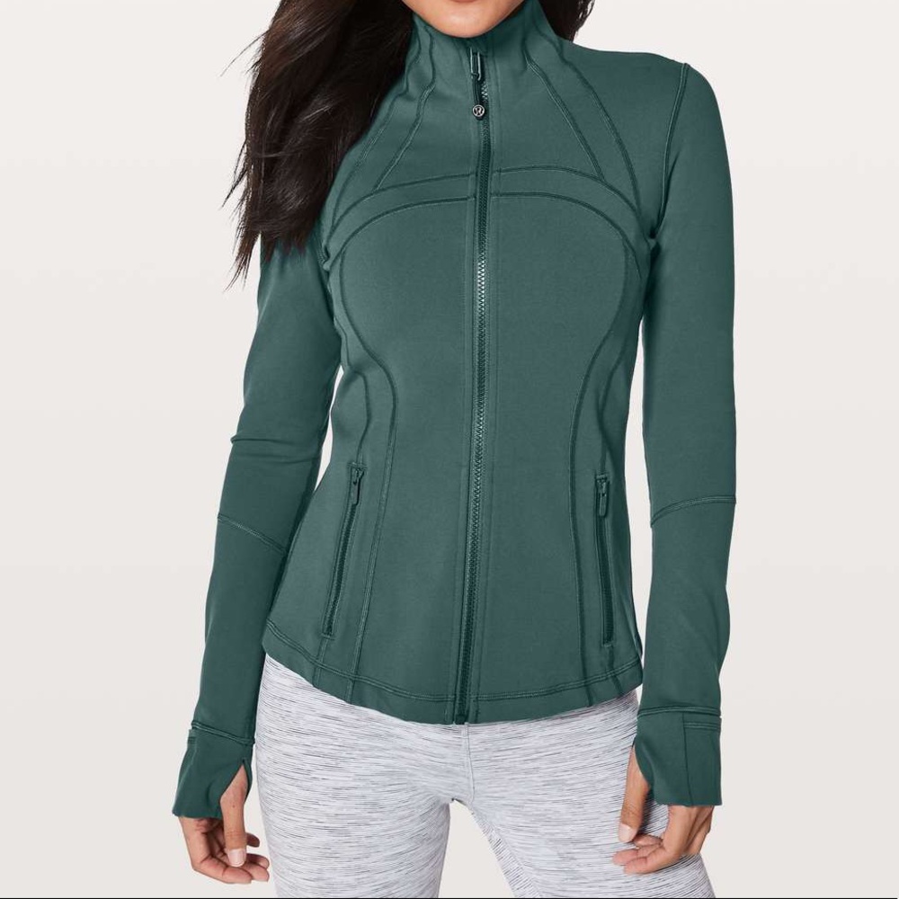 Define jacket in teal shadow